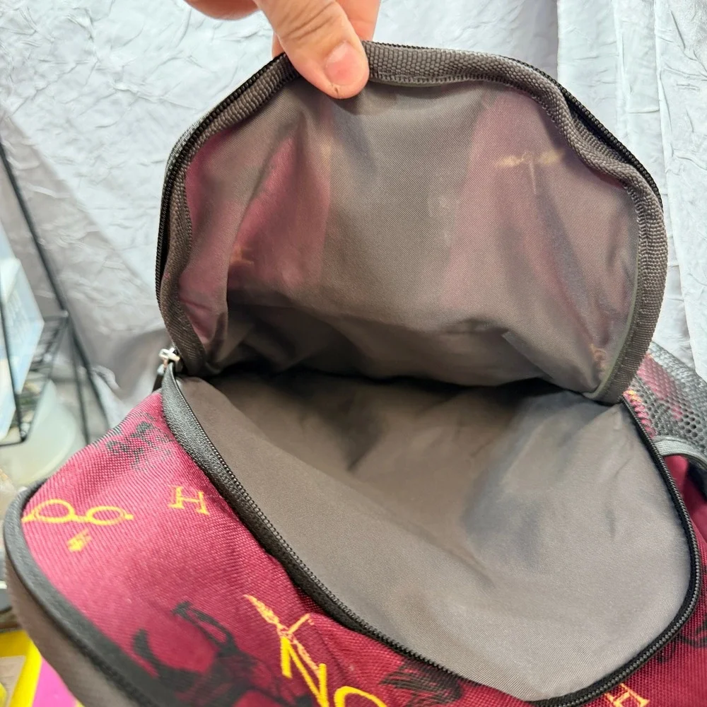 Pottery Barn Teen Harry Potter Backpack Burgundy Padded Laptop Bag Allison